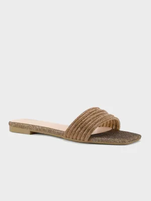 Womens "CASRYST" Flat Summer Slippers